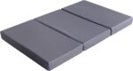 Amazon Basics Materasso pieghevole per ospiti 120 x 195 x 10 cm in memory foam