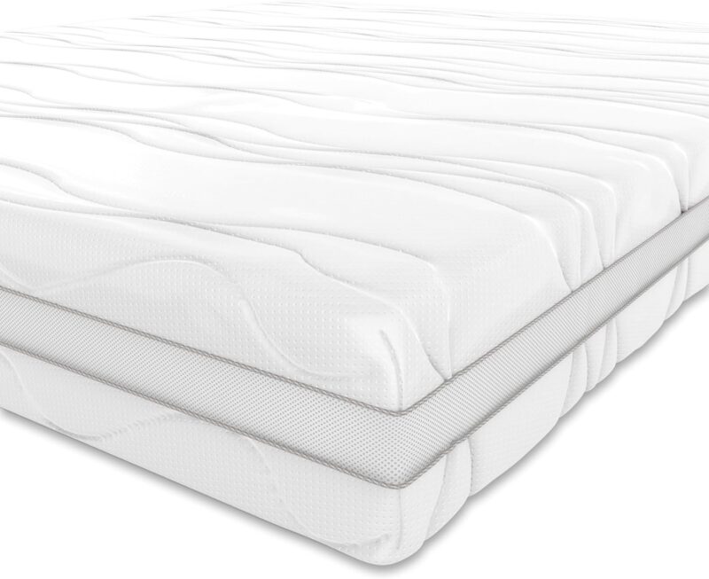 Amazon Basics Materasso Singolo Memory foam a 7 zone