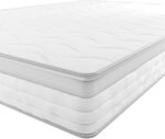 Amazon Basics Materasso Matrimoniale a molle insacchettate a 7 zone