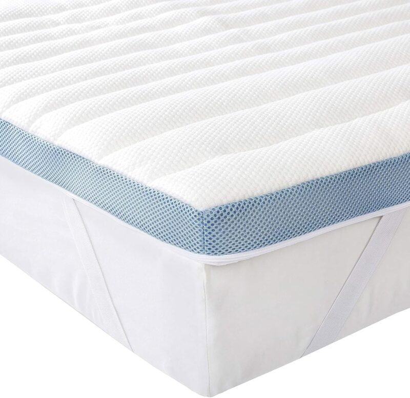Amazon Basics - Topper Matrimoniale 160 x 200 cm in Memory Foam