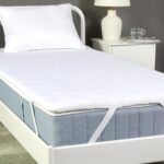 Amazon Basics Coprimaterasso in schiuma confortevole